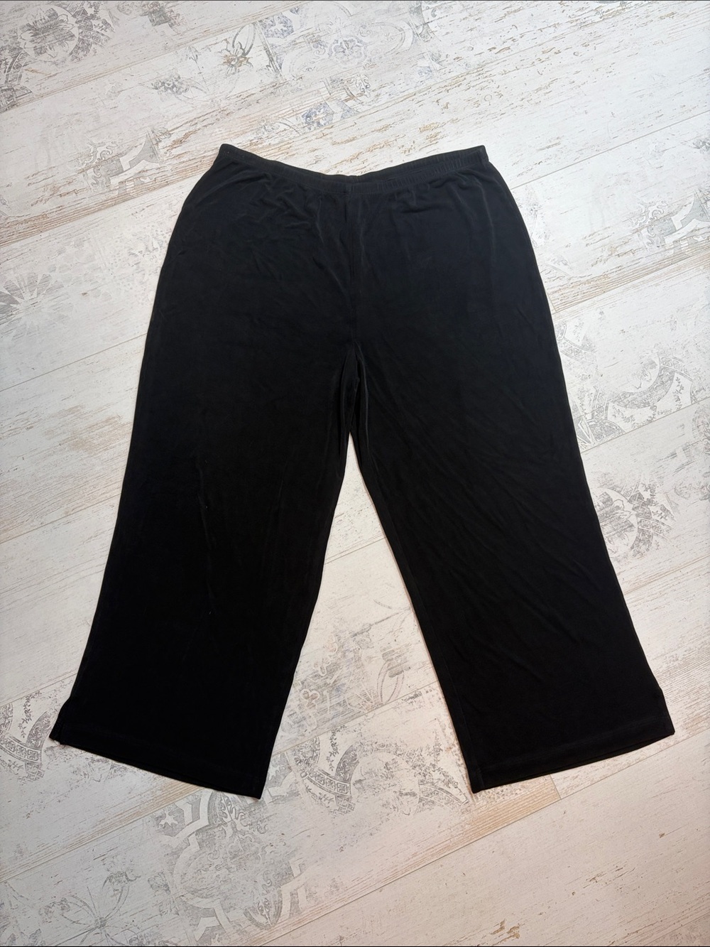 Vintage Private Edition by Chicos Black Wide Leg Pants Large